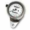 Contachilometri meccanico Classic K=1.4 con spie corpo cromo fondo bianco