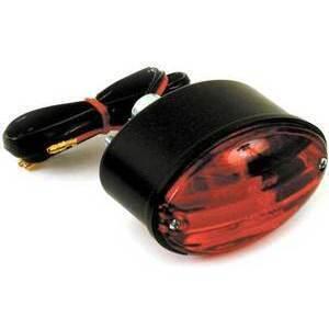 Fanalino posteriore alogeno Cat-Eye micro nero