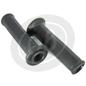 Coppia manopole Tommaselli Trial 22mm forate nero