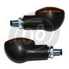 Coppia frecce alogene Cat-Eye corte nero fumè - Foto 6