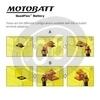 Batteria di accensione Motobatt MBTX7ABS 12V-7Ah - Foto 2