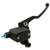 Pompa freno anteriore 22mm Brembo PS13 serbatoio integrato nero