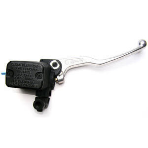 Pompa freno anteriore 22mm Brembo PS16 serbatoio integrato nero leva grigio