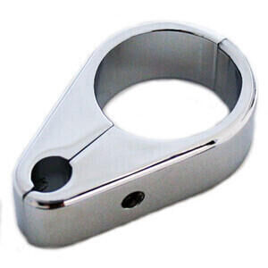 Fascetta passacavo frizione 25mm monocavo cromo
