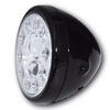 Faro anteriore 7'' Highsider Reno Type1 full led nero lucido