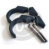 Coppia clip di supporto Motogadget Motoscope 22mm nero - Foto 3