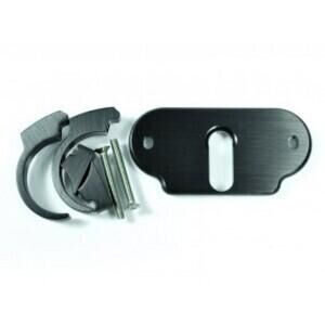 Soporte Motogadget Motoscope completo 22mm negro