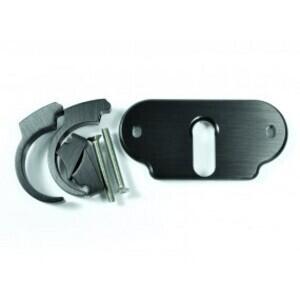 Supporto strumentazione Motogadget Motoscope 22mm completo nero