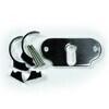 Supporto strumentazione Motogadget Motoscope 22mm completo lucido