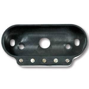 Soporte Motogadget Motoscope con indicadores luminosos negro