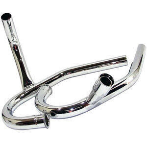 Collettore di scarico per Moto Guzzi 850 Le Mans completo compensatore cromo