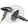 Coppia frecce led Highsider Bullet micro cromo - Foto 2