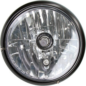 Faro anteriore per Moto Guzzi V 7 i.e. III nero