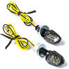 Coppia frecce led Tiny nero opaco fumè - Foto 2
