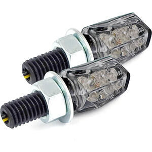 Led winkers Tiny black matt pair
