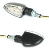 Coppia frecce led Sport nero opaco