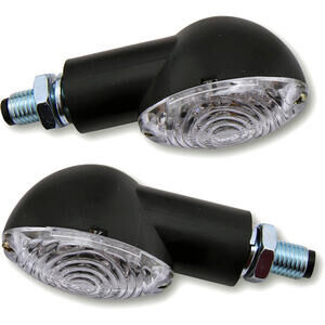 Coppia frecce led Cat-Eye nero opaco