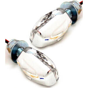 Coppia frecce led Pearl cromo