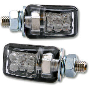 Coppia frecce led Pearl nero opaco