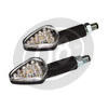 Coppia frecce led Duke lunghe nero opaco - Foto 4