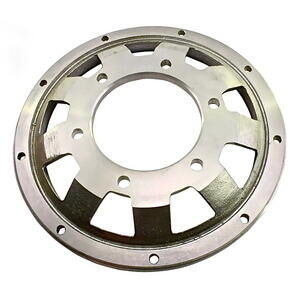 Brida de repuesto para disco de freno Moto Guzzi 300mm offset 26.5mm gris