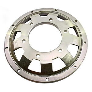 Brida de repuesto para disco de freno Moto Guzzi 300mm offset 26.5mm gris