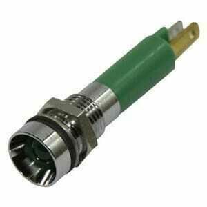 Spia led Cafe Racer verde