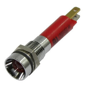 Spia led Cafe Racer rossa