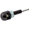 Luce targa led Bolt mini nero