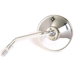 Specchietto retrovisore Round cromo sinistro