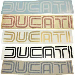 Adesivo Ducati \'70 serbatoio