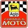 Adesivo Agip Formula Moto 100x100mm