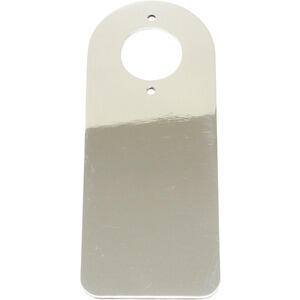 Piastra supporto strumentazione Motogadget Motoscope Tiny lucido