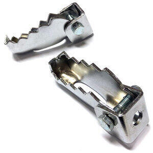 Footpeg Tarozzi Cross grey pair