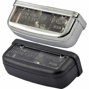 Halogen license plate light Classic
