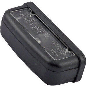 Luce targa alogena Classic nero
