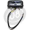 Luce targa alogena Classic nero - Foto 5