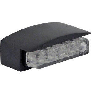 Luce targa led Street mini nero