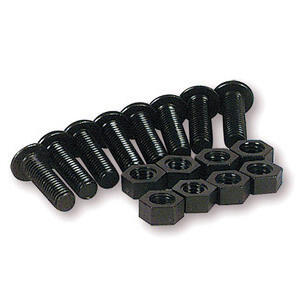 Vite per carenature M5x16mm alluminio nero set 8pz