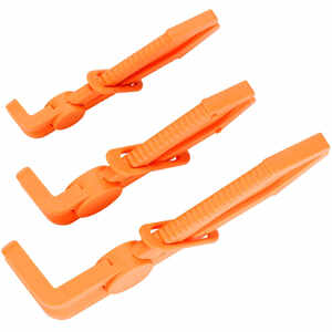 Pinza tubi carburante 90° kit 3pz