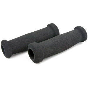 Coppia manopole Soft forate 22mm nero