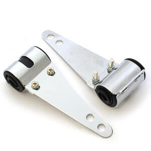 Headlight bracket side mounting Classic chrome pair