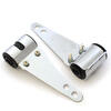 Supporto faro laterale Classic cromo coppia