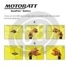 Batteria di accensione MotoBatt MB10U 12V-14.5Ah - Foto 2