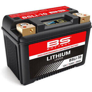 Batterie au lithium LiFePO4 BS Battery BSLi-10 12V-360A, 6Ah