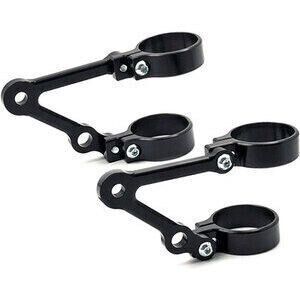 Headlight bracket side mounting LSL Cafe Racer short pair black