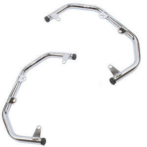 Crash bar Moto Guzzi Serie Grossa Teste Quadre protección de cilindro cromo par