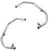 Paramotore per Moto Guzzi Serie Grossa Teste Quadre paracilindro cromo coppia