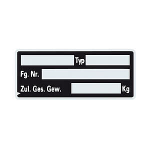 Adesivo telaio 70x30mm set 10pz