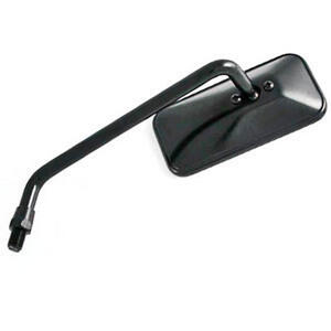 Specchietto retrovisore Bobber lungo nero sinistro
